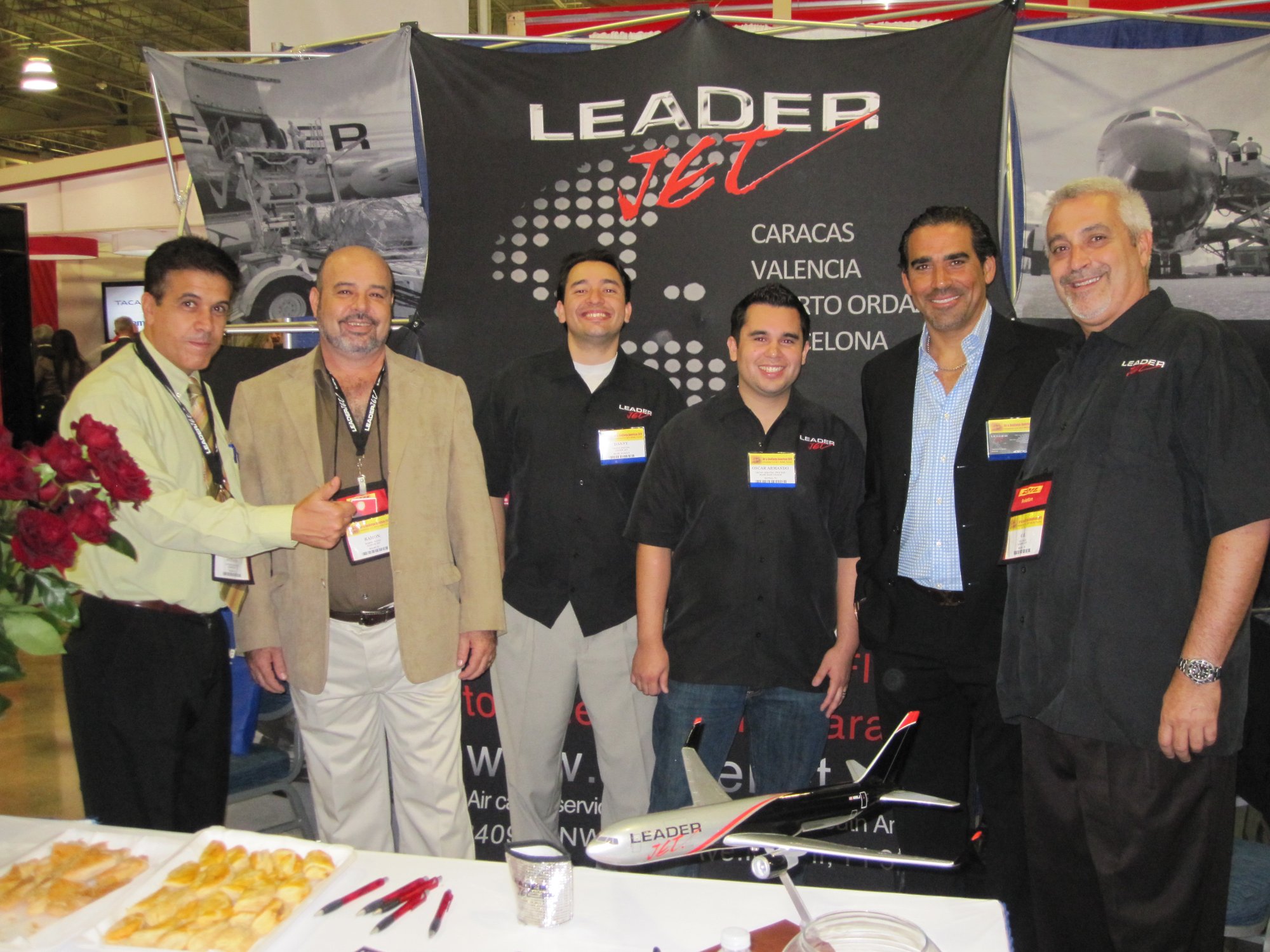 Leader Jet team at conference